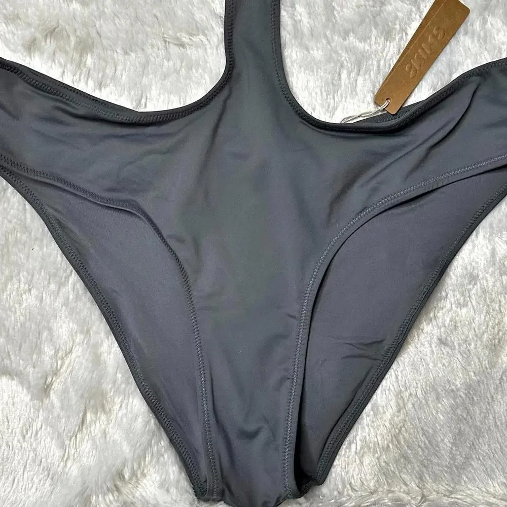 NWT Skims Cut Out Halter Monokini 1-Pc Swimsuit Women XL